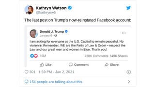 Fact Check: Donald Trump's Facebook And Instagram Accounts Have NOT Been Reinstated