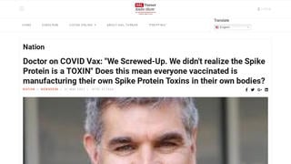 Fact Check: Veterinary Professor Does NOT Prove Vaccine Causes Buildup Of Toxins