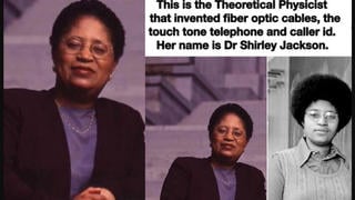 Fact Check: Physicist Shirley Jackson Did NOT Invent Fiber-Optic Cables, Touch-Tone Phone Or Caller ID