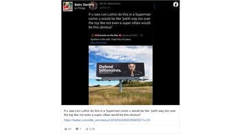 Fact Check: A 'Defend Billionaires' Billboard Featuring Elon Musk Was NOT Installed Along A Highway
