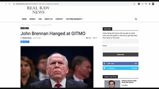 Fact Check: John Brennan Has NOT Been Hanged At Gitmo