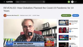 Fact Check: Video Does NOT Reveal Proof COVID-19 Pandemic Is A Fake Planned By Global Elites Seeking World Dominion 
