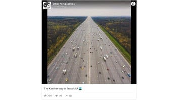 Fact Check: This Image Of A Massive Highway Is NOT The Katy Freeway In Texas