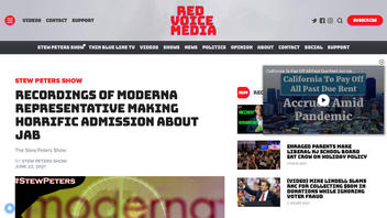 Fact Check: Moderna 'Representative' Does NOT Make 'HORRIFIC' Admission About Vaccine
