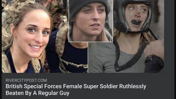 Fact Check: Woman Who Boxed Was NOT A British Special Forces Female Super Soldier