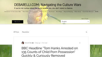 Fact Check: BBC News Did NOT Post Headline About Tom Hanks Being Arrested For Child Pornography Charges