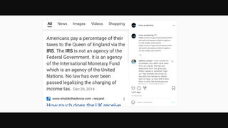 Fact Check: U.S. Citizens Do NOT Pay A Percentage Of Their Taxes To The Queen Of England