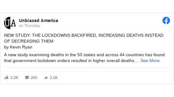Fact Check: Headline Does NOT Accurately Summarize Status Of Research Into COVID-19 Lockdown Effectiveness