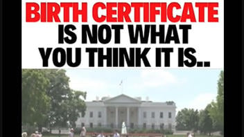 Fact Check: Birth Certificate Does NOT Create A Fictitious Legal Entity 'Straw Man' Owned By The State