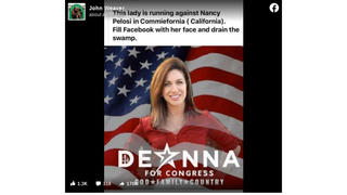 Fact Check: DeAnna Lorraine DID Run Against Nancy Pelosi In California In March 2020 Primary (But Lost)