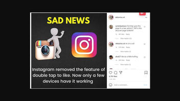 Fact Check: Instagram Did NOT Remove Double-Tap Feature For Most Users