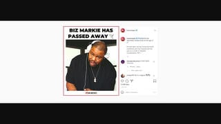 Fact Check: Rapper Biz Markie Did NOT Die On Or Before July 1, 2021