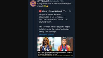 Fact Check: A Mormon Athlete Named 'Rebecca Washington' Will NOT Replace Sha'Carri Richardson On The U.S. Olympic Team