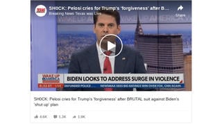 Fact Check: Video Titled 'Pelosi Cries For Trump's "Forgiveness''' Is NOT About Pelosi Crying For 'Forgiveness'