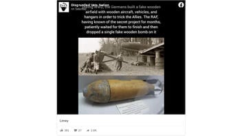 Fact Check: The Story of the Wooden Bombs Dropped by Allied Forces on German Decoy Airfields During WW2 is Likely True