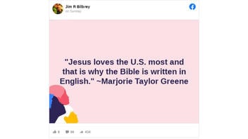Fact Check: Marjorie Taylor Greene Did NOT Say 'Jesus Loves The U.S. Most And That Is Why The Bible Is Written In English'