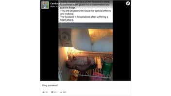 Fact Check: Photo Of Head In The Fridge Was NOT An Act Of Revenge