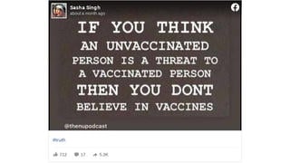 Fact Check: A Vaccinated Person Is NOT Wrong To Think An Unvaccinated Person Is A Threat To Their Health