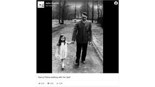 Fact Check: Photo Does NOT Show Nancy Pelosi Walking With Her Dad -- It's Hitler With Goebbels' Child, Years Before Pelosi's Birth
