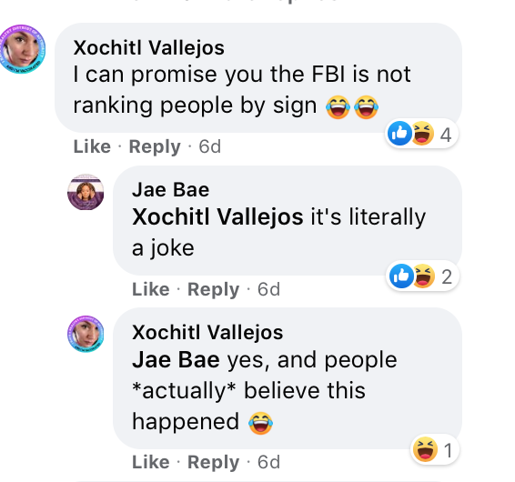 Zodiac FBI joke comments.png