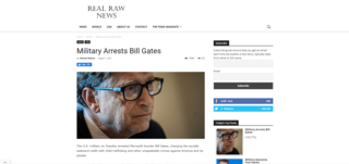 Fact Check: Bill Gates Was NOT Arrested By US Military On July 27, 2021