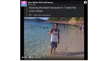 Fact Check: A Beachgoing Social Media User Did NOT Predict 'The Virus' Back In 2013