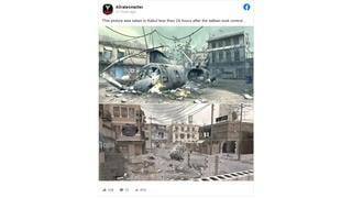 Fact Check: These Images Do NOT Show Kabul After Taliban Took Control -- They're From Call Of Duty Video Game