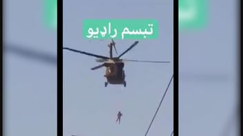 Fact Check: Video Footage Of Helicopter Does NOT Show Suspended Corpse Of Hanged Person