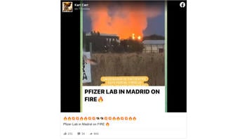 Fact Check: Pfizer Lab In Madrid Was NOT On Fire, A Nearby Composting Facility Was