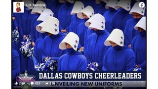 Fact Check: Dallas Cowboys Cheerleaders Did NOT Unveil New Uniforms