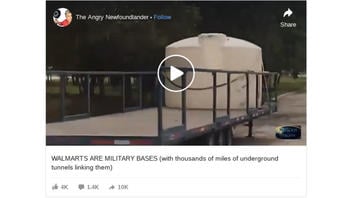 Fact Check: Walmart Locations Are NOT Military Bases Interconnected By Underground Tunnels