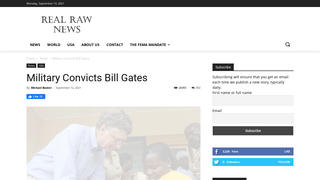 Fact Check: Military Did NOT Convict Bill Gates