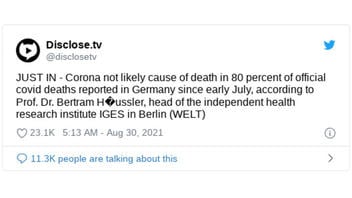 Fact Check: German Researcher Did NOT Document Claim That 80% Of German COVID-19 Deaths Are Actually From Other Causes