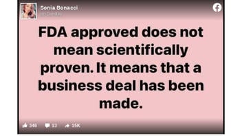 Fact Check: Meme Is NOT Correct That There Is No Scientific Proof Behind FDA Approval 