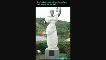 Fact Check: Photo Does NOT Show 'First' Version Of Statue Of Liberty -- There's Just One Version
