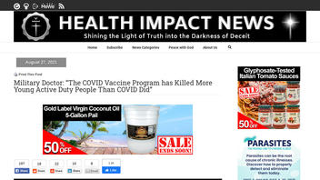 Fact Check: COVID-19 Vaccine Program Has NOT Killed More Active-Duty Military Than The Virus