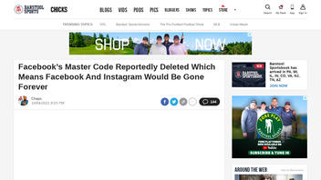Fact Check: Facebook's Master Code Was NOT Deleted, Facebook And Instagram Are NOT 'Gone Forever'