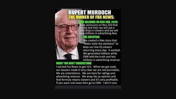 Fact Check: Rupert Murdoch Did NOT Say 'I Started Fox News To Get Rich,' Did NOT Refer To 'Low IQ Viewers'