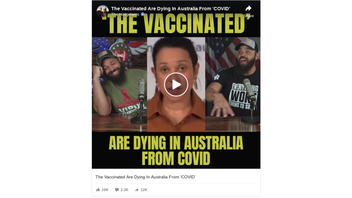Fact Check: New South Wales Health Ministry Clip In 'The Vaccinated Are Dying In Australia' Is NOT Whole Story