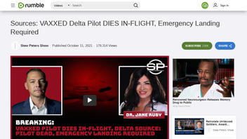 Fact Check: A 'VAXXED' Delta Pilot Did NOT Die In-Flight Requiring An Emergency Landing