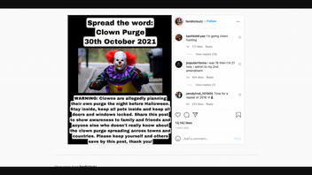 Fact Check: There Is NO Evidence That A Clown Purge Is Happening October 30, 2021
