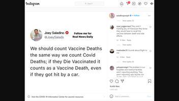 Fact Check: COVID-19 Death Toll Does NOT Count Everyone Who Dies With The Virus -- Deaths From Other Causes Are Not Included