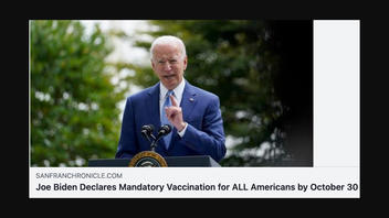 Fact Check: Post Claiming 'Joe Biden Declares Mandatory Vaccination for ALL Americans by October 30' Leads To Porn Page