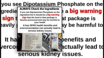 Fact Check: Dipotassium Phosphate Is NOT Inherently Harmful To Health