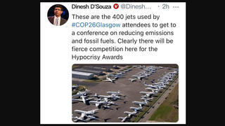 Fact Check: Image Of Dozens Of Jets Does NOT Show Aircraft Used By Attendees Of COP26