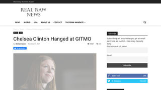 Fact Check: Chelsea Clinton Was NOT Hanged at GITMO -- She Was Running NYC Marathon, Not Languishing On Death Row