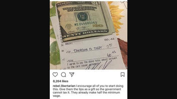 Fact Check: Post Does NOT Show A Legal Way To Avoid Income Taxes On Tips