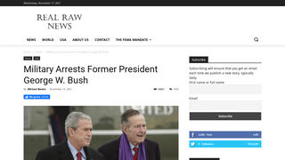 Fact Check: U.S. Military Did NOT Arrest Former President George W. Bush