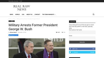 Fact Check: U.S. Military Did NOT Arrest Former President George W. Bush