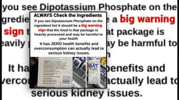 Fact Check: Dipotassium Phosphate Is NOT Inherently Harmful To Health